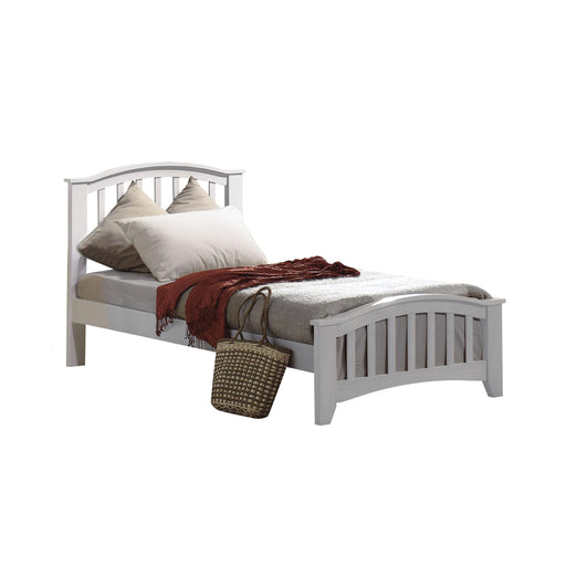 San Marino White Twin Bed image