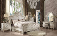 Versailles Bone White Queen Bed - 3 Bros Warehouse