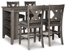 Caitbrook Counter Height Dining Package - 3 Bros Warehouse