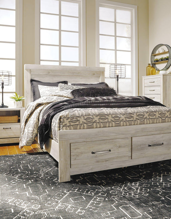 Bellaby Bed with 2 Storage Drawers - 3 Bros Warehouse