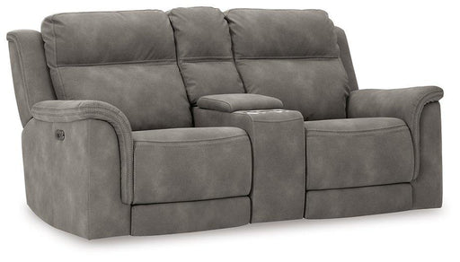 Next-Gen DuraPella Power Reclining Loveseat with Console - 3 Bros Warehouse