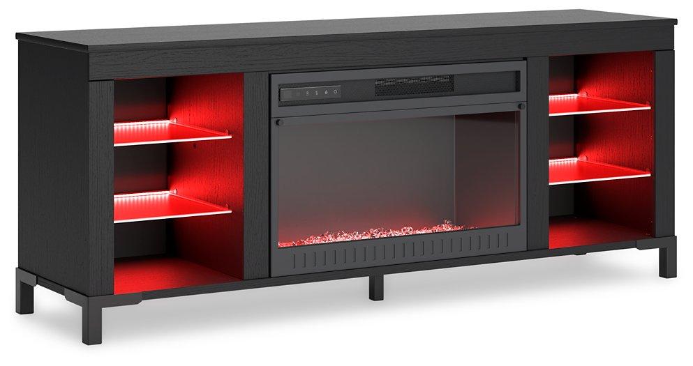 Cayberry Entertainment Center with Electric Fireplace - 3 Bros Warehouse