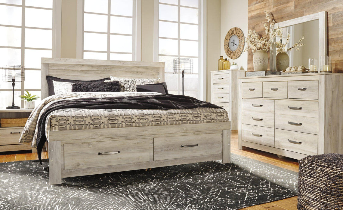 Bellaby Bed with 2 Storage Drawers - 3 Bros Warehouse