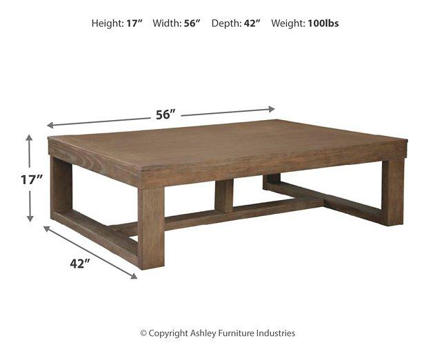 Cariton Coffee Table - 3 Bros Warehouse