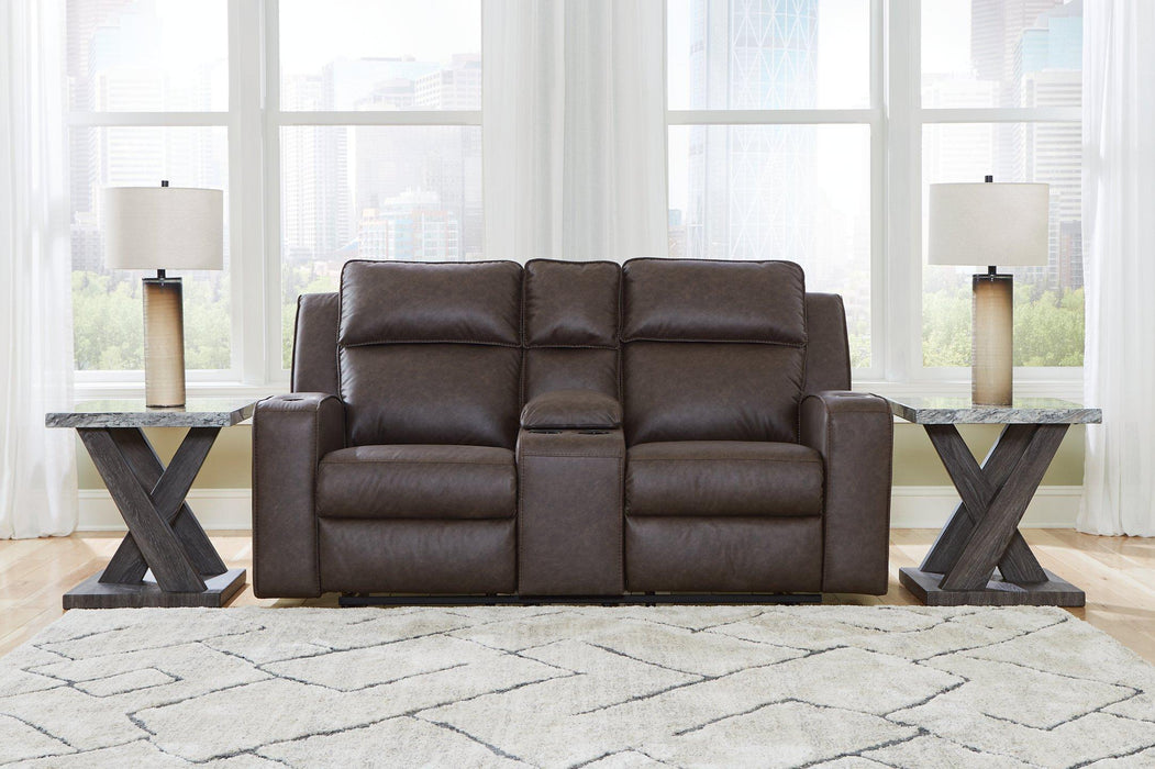 Lavenhorne Reclining Loveseat with Console