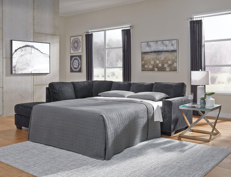 Altari Sleeper Sectional with Chaise - 3 Bros Warehouse