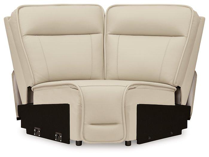 Double Deal Reclining Sectional with Console - 3 Bros Warehouse