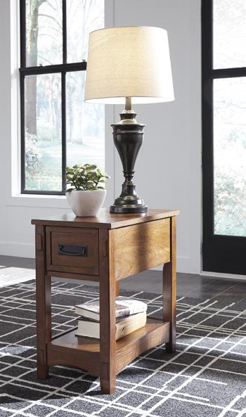 Breegin Chairside End Table - 3 Bros Warehouse