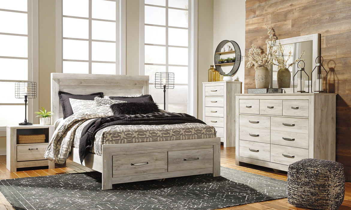 Bellaby Bed with 2 Storage Drawers - 3 Bros Warehouse