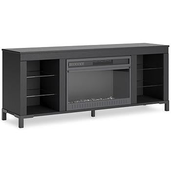 Cayberry Entertainment Center with Electric Fireplace - 3 Bros Warehouse