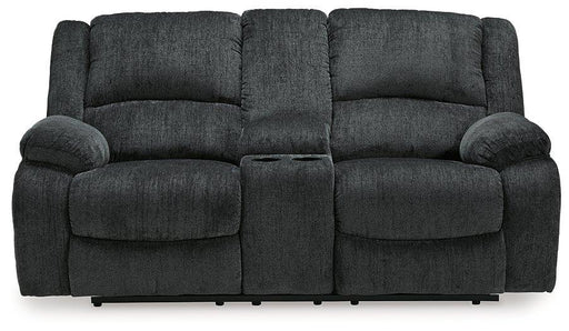 Draycoll Reclining Loveseat with Console - 3 Bros Warehouse