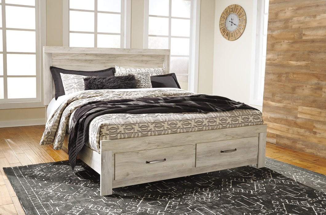 Bellaby Bed with 2 Storage Drawers - 3 Bros Warehouse