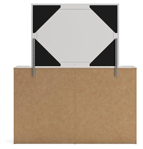 Cayboni Dresser and Mirror - 3 Bros Warehouse