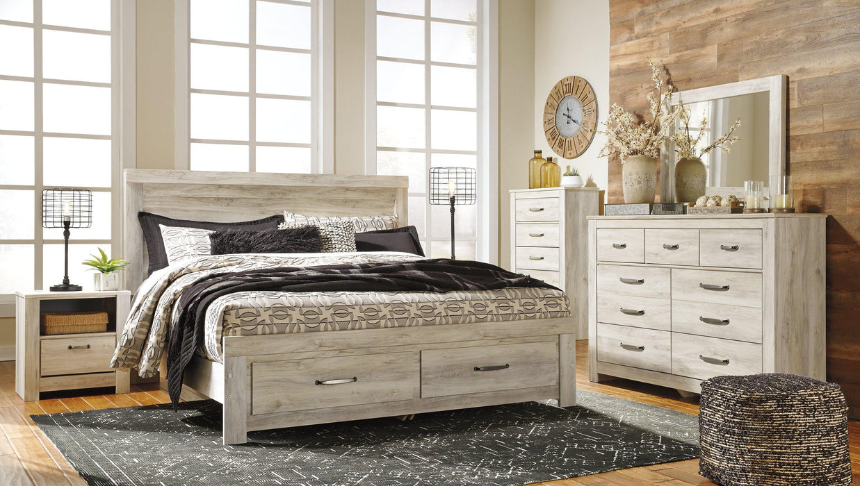 Bellaby Bed with 2 Storage Drawers - 3 Bros Warehouse