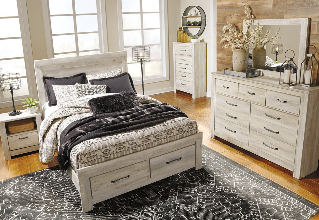 Bellaby Bed with 2 Storage Drawers - 3 Bros Warehouse