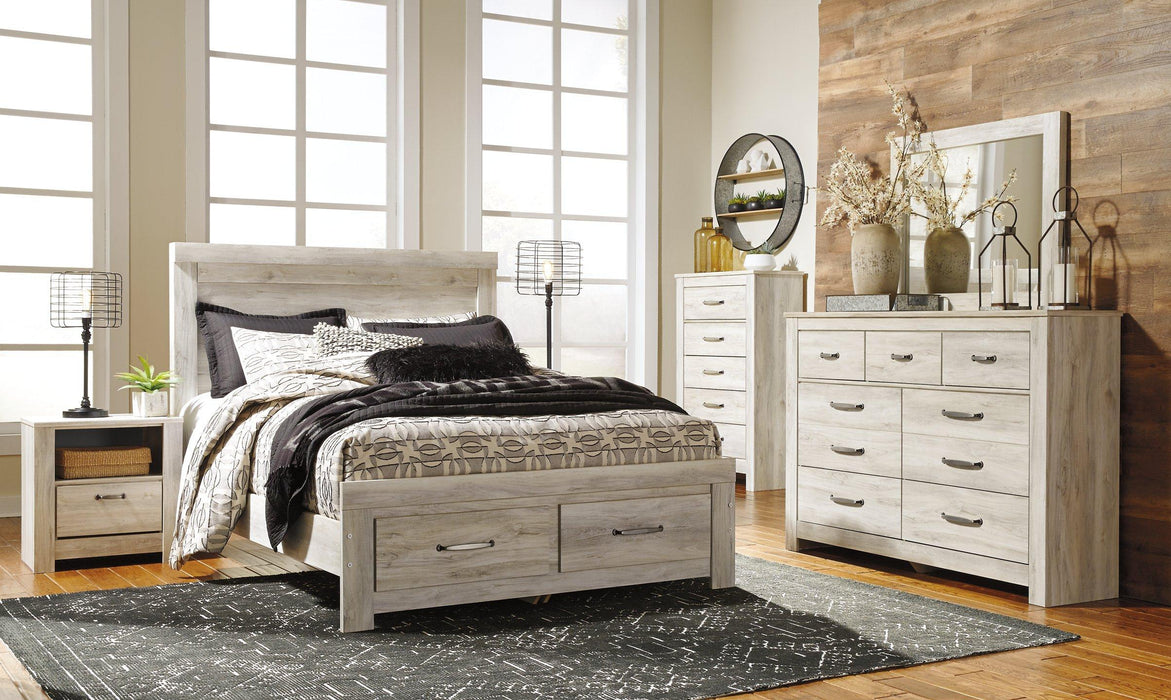 Bellaby Bed with 2 Storage Drawers - 3 Bros Warehouse