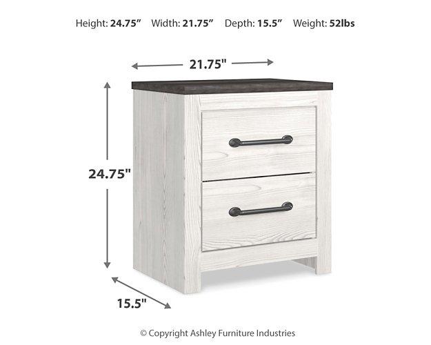 Gerridan Nightstand - 3 Bros Warehouse