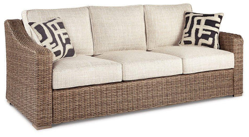 Beachcroft Outdoor Sofa with Cushion - 3 Bros Warehouse
