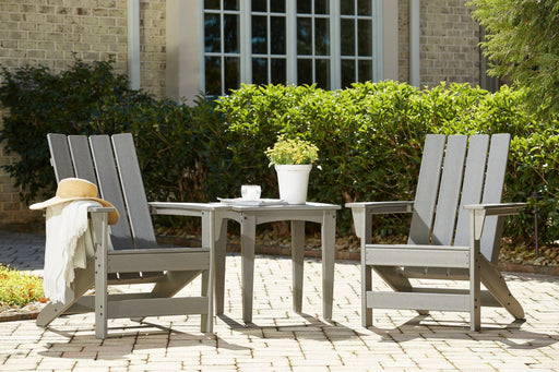 Visola Outdoor Adirondack Chair Set with End Table - 3 Bros Warehouse