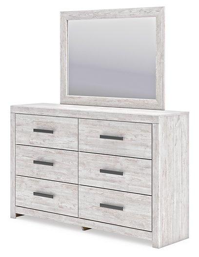Cayboni Dresser and Mirror - 3 Bros Warehouse