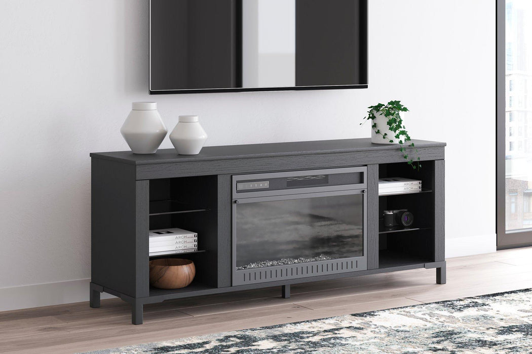 Cayberry 60" TV Stand with Electric Fireplace - 3 Bros Warehouse