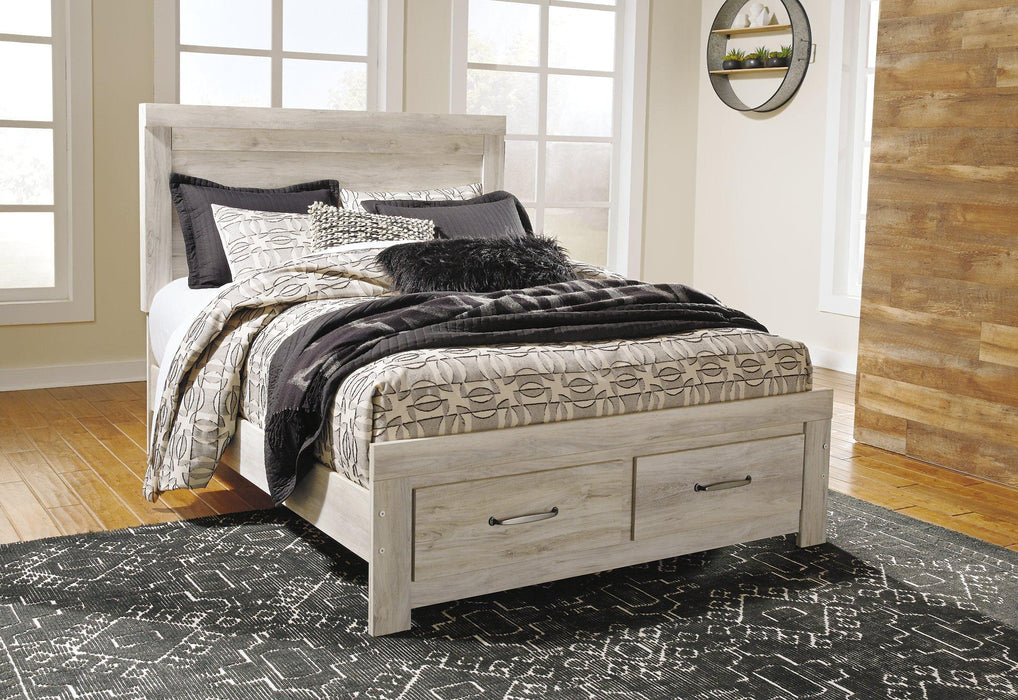 Bellaby Bed with 2 Storage Drawers - 3 Bros Warehouse
