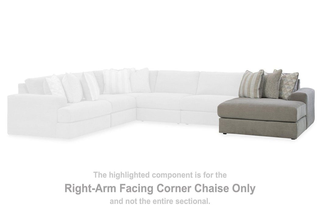 Avaliyah Sectional with Chaise - 3 Bros Warehouse