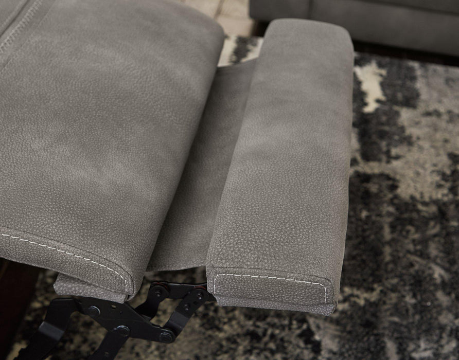 Next-Gen DuraPella Power Reclining Loveseat with Console - 3 Bros Warehouse