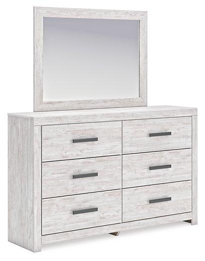 Cayboni Dresser and Mirror - 3 Bros Warehouse