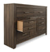 Juararo Dresser and Mirror - 3 Bros Warehouse