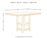 Ralene Counter Height Dining Set - 3 Bros Warehouse