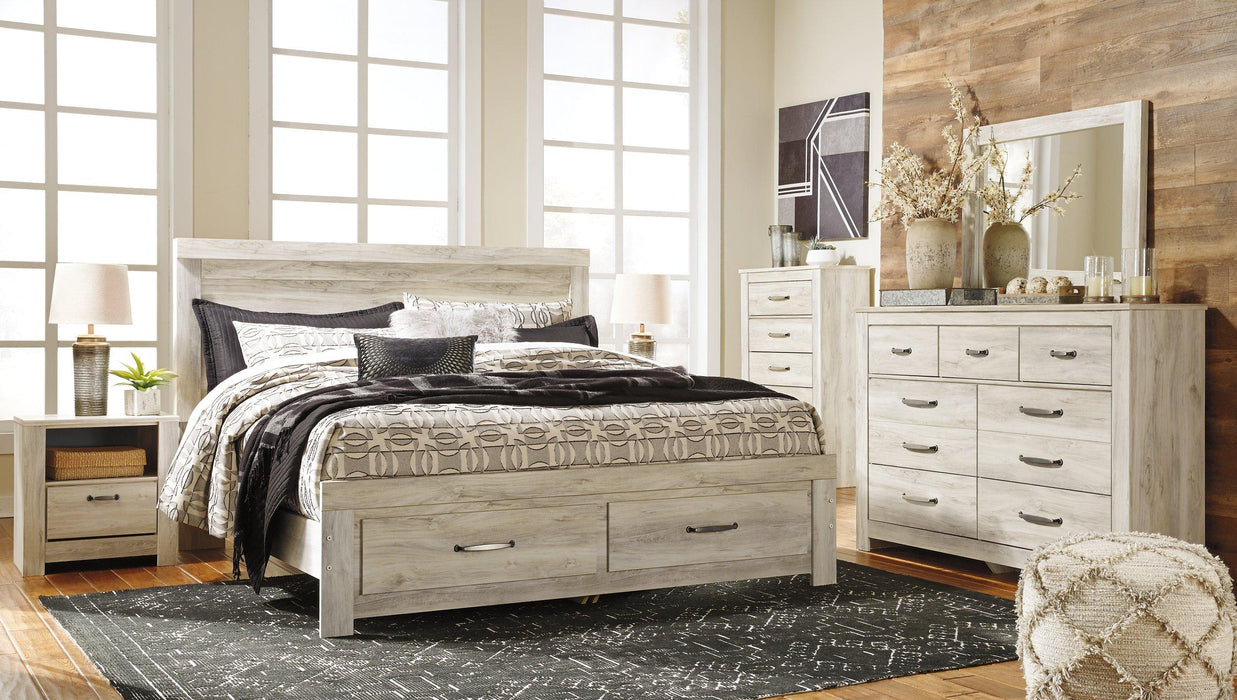Bellaby Bed with 2 Storage Drawers - 3 Bros Warehouse