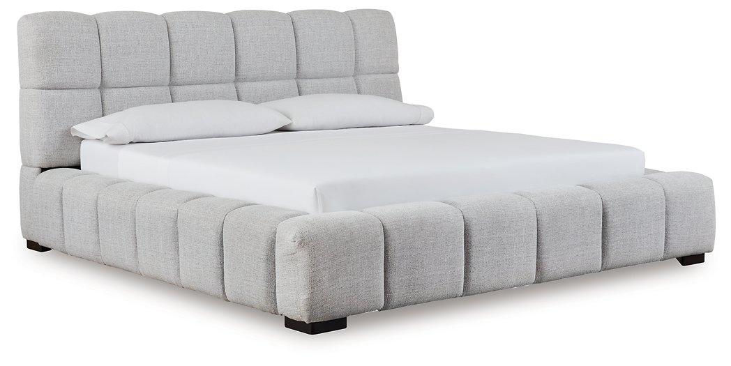 Grendusk Upholstered Bed - 3 Bros Warehouse