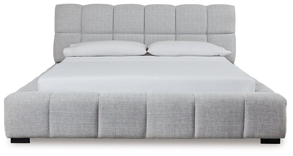 Grendusk Upholstered Bed - 3 Bros Warehouse