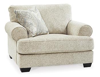 Monaghan Oversized Chair and Ottoman - 3 Bros Warehouse