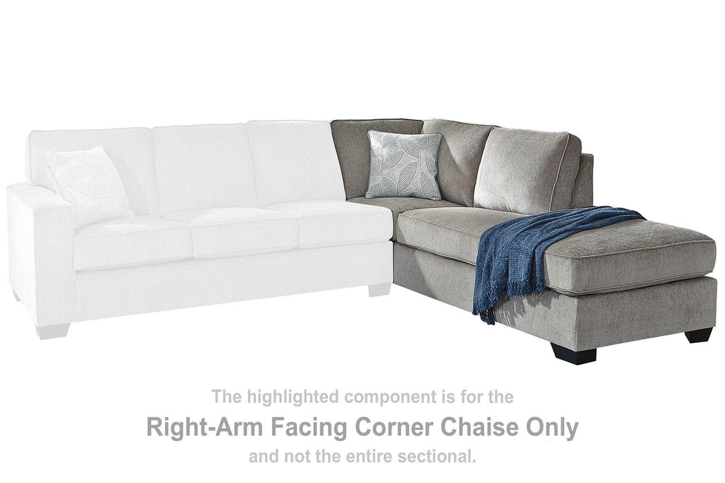 Altari Sectional with Chaise - 3 Bros Warehouse