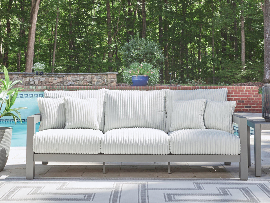 Hurley Park Outdoor Sofa with Cushion - 3 Bros Warehouse