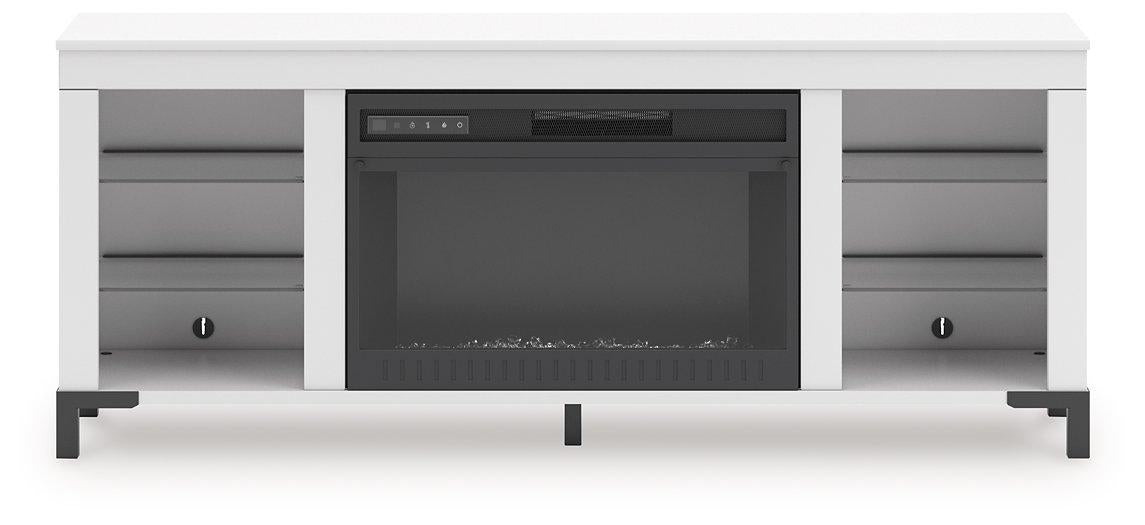 Brollevi 60" TV Stand with Electric Fireplace - 3 Bros Warehouse