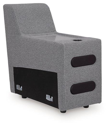 Modmax II Power Reclining Sectional with Audio Consoles - 3 Bros Warehouse