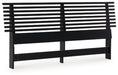Danziar Queen Slat Bed - 3 Bros Warehouse