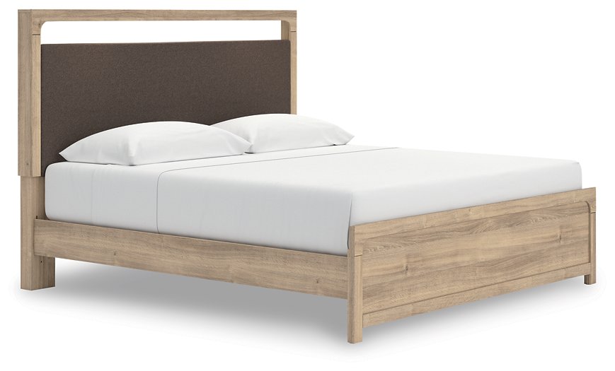 Kinlanni Upholstered Bed - 3 Bros Warehouse