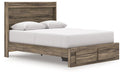 Elbrim Panel Storage Bed - 3 Bros Warehouse