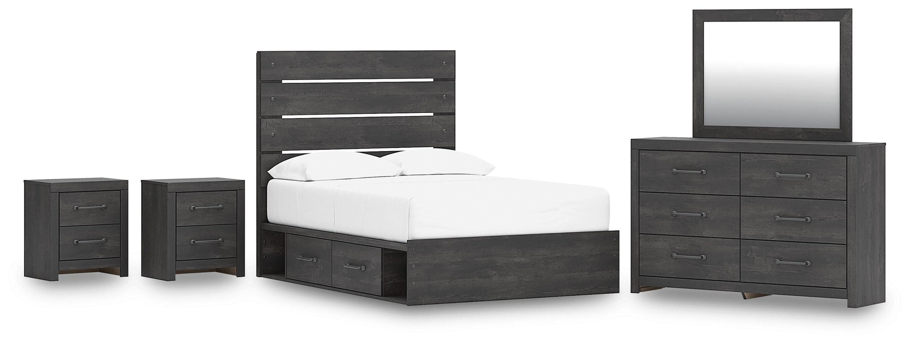 Hollivern Bedroom Set - 3 Bros Warehouse