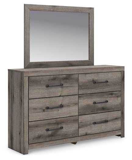 Graystorm Dresser and Mirror - 3 Bros Warehouse