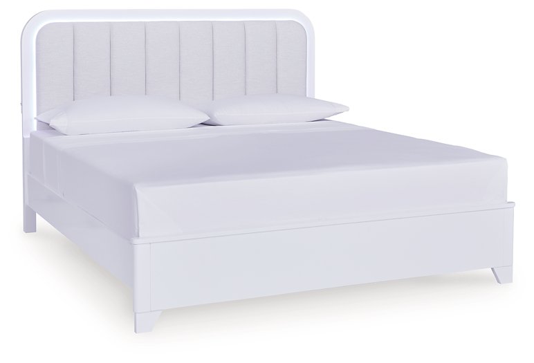 Jarlee Upholstered Bed - 3 Bros Warehouse