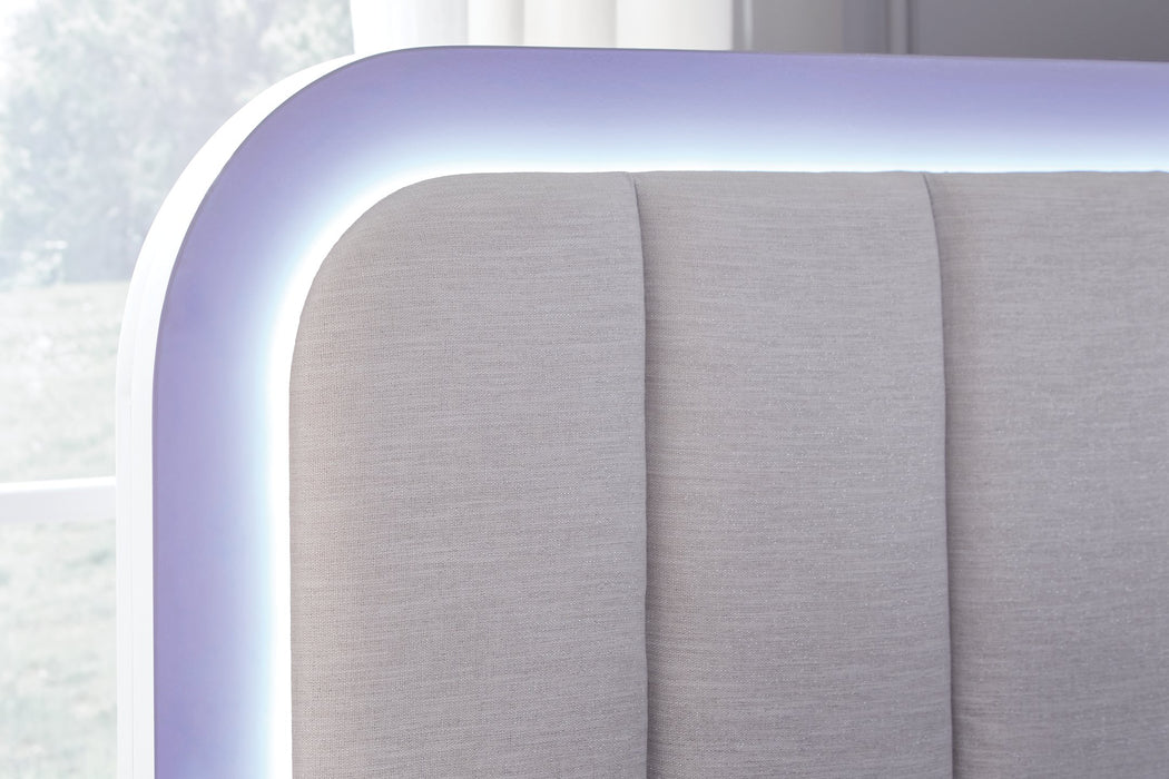 Jarlee Upholstered Bed - 3 Bros Warehouse