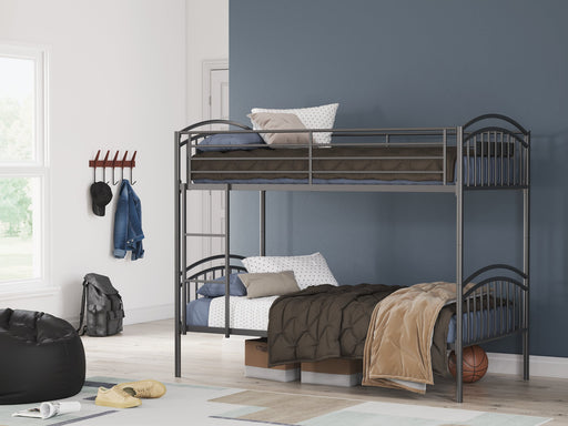 Lanceburg Bunk Bed with Ladder - 3 Bros Warehouse