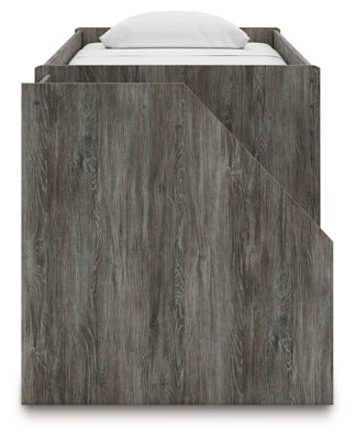 Frandern Loft Bed with Drawer Storage - 3 Bros Warehouse