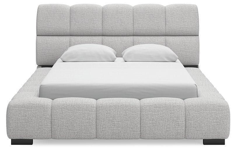 Grendusk Upholstered Bed - 3 Bros Warehouse