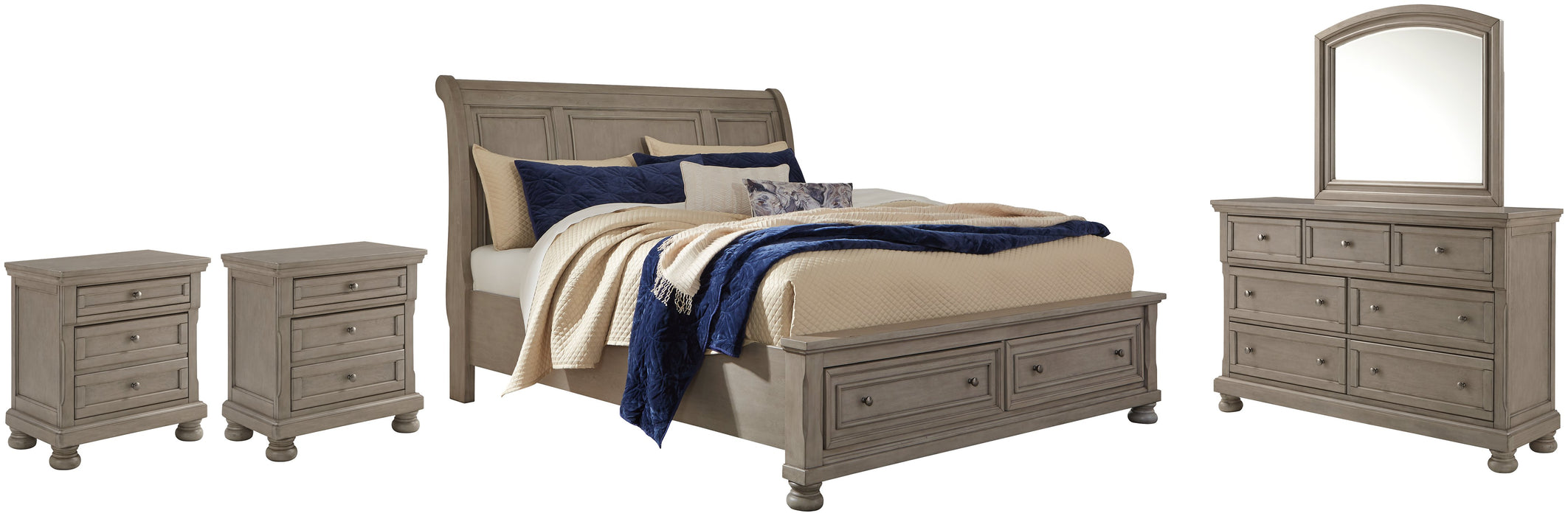 Lettner Bedroom Set - 3 Bros Warehouse